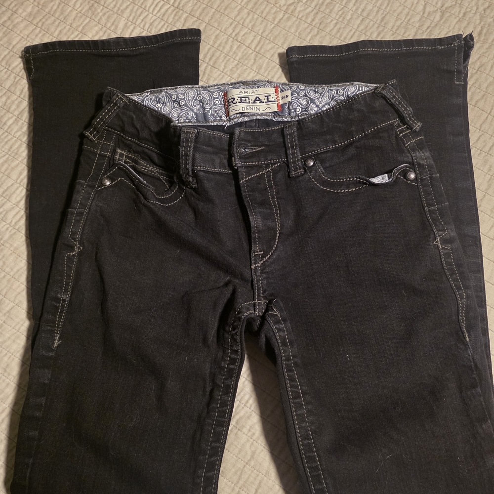 Ariat Women's Black Boot Cut Jeans